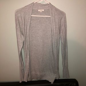 Grey cardigan